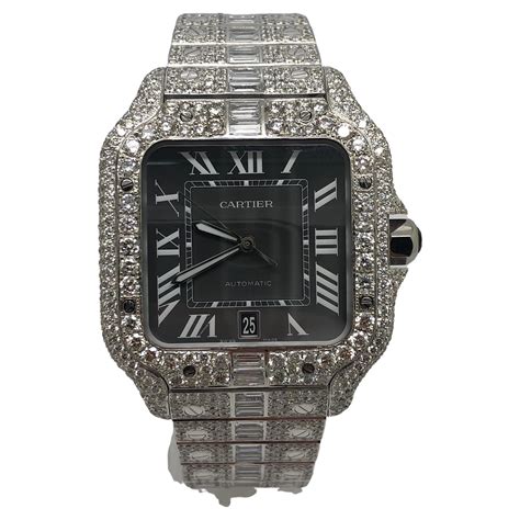 cartier watch iced out|real iced out watches cheap.